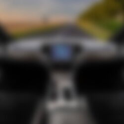 Vordere Sitzreihe einer Limousine